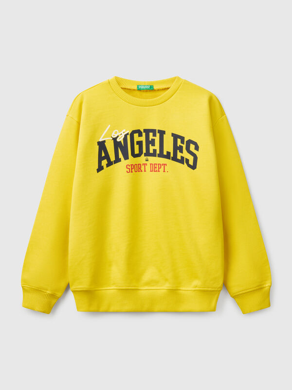 Sudadera 100% algodón con estampado Niño