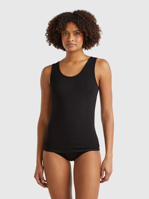 Camiseta sin mangas Stretch Modal Tencel™ Mujer