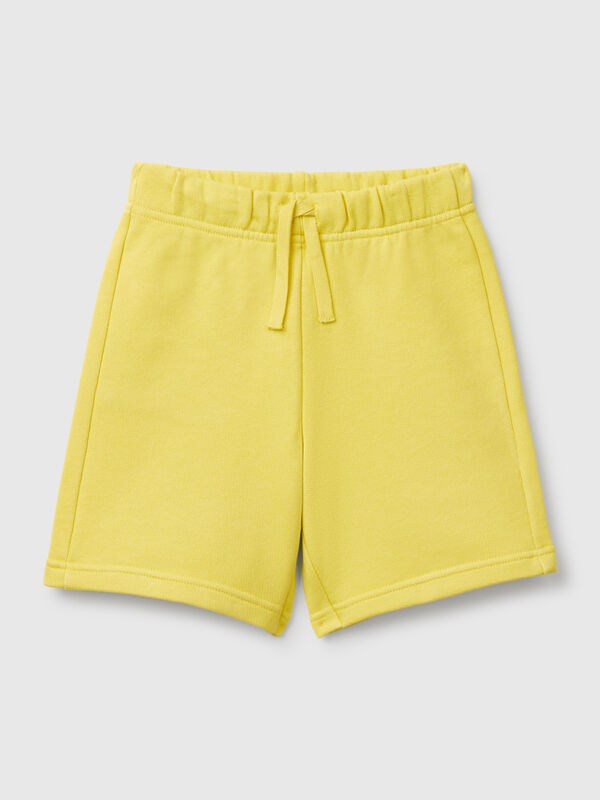 Bermudas de felpa de algodón Niño