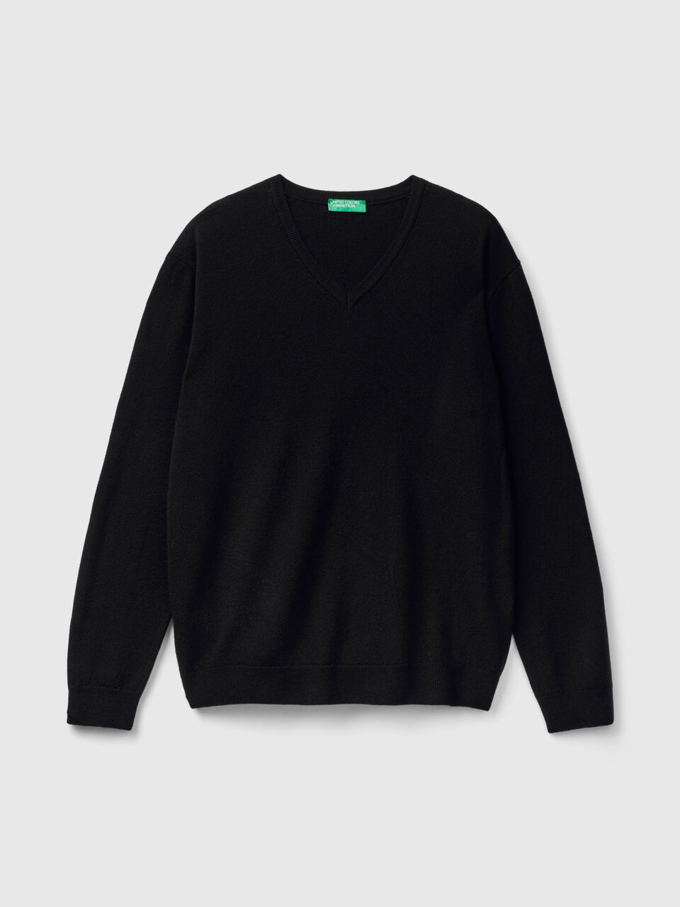 V NECK SWEATER L/S Hombre image number 1
