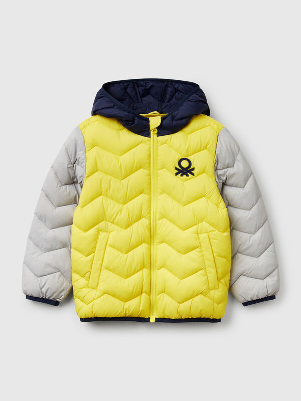 Chaqueta acolchada con capucha Niño