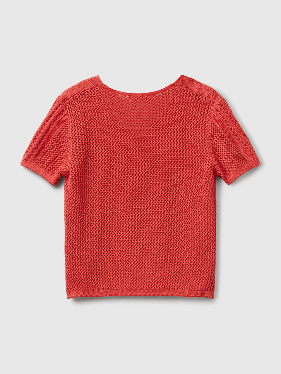 V NECK SWEATER H/S Mujer image number 2
