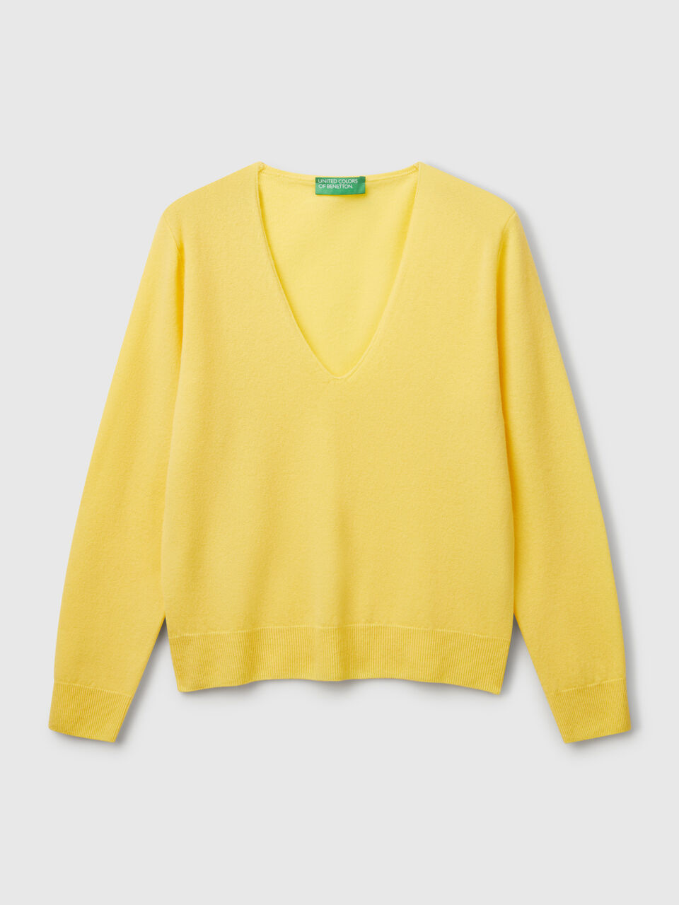 V NECK SWEATER L/S Mujer image number 1