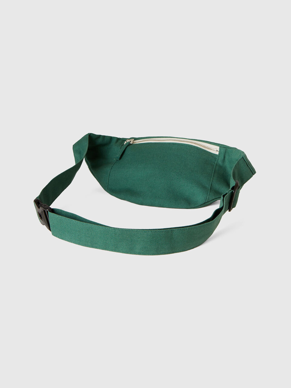 Military green pouch in pure cotton image number 2