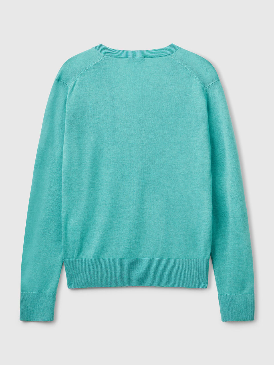 V NECK SWEATER L/S Mujer image number 2
