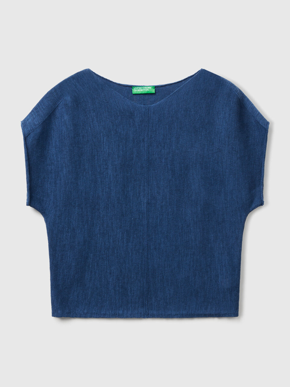 S/L V NECK SWEATER Mujer image number 1