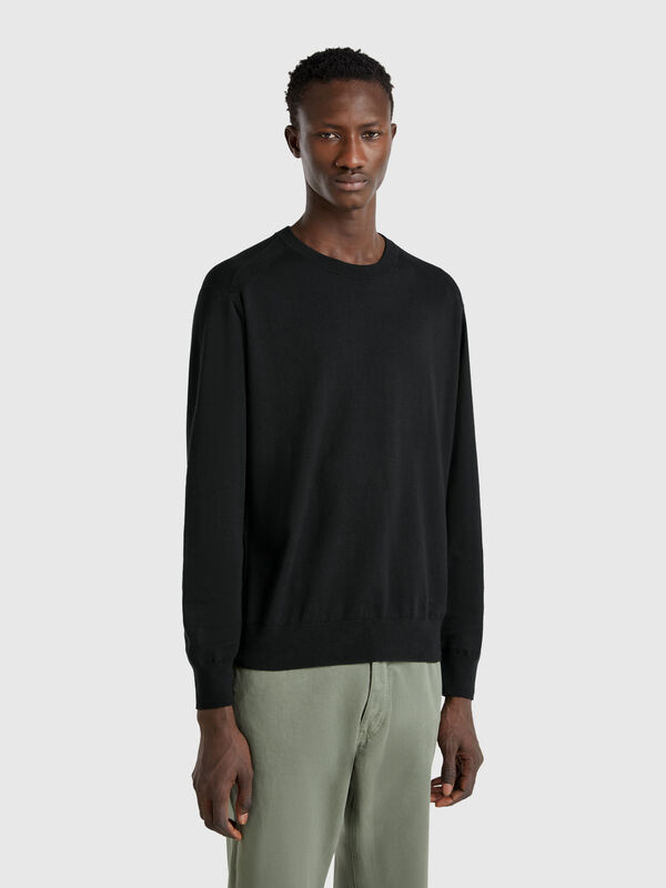 Jersey mezcla de viscosa y seda Hombre
