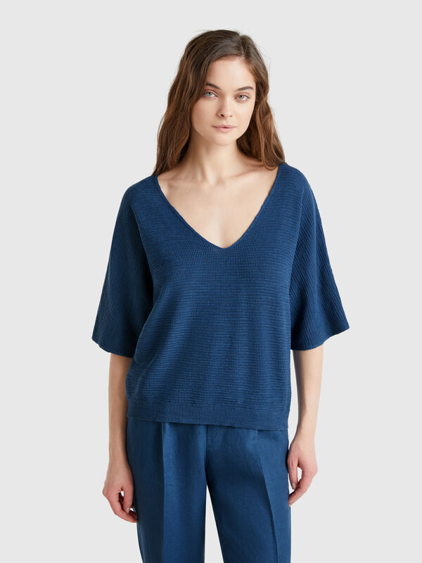 Jersey corto reversible Mujer