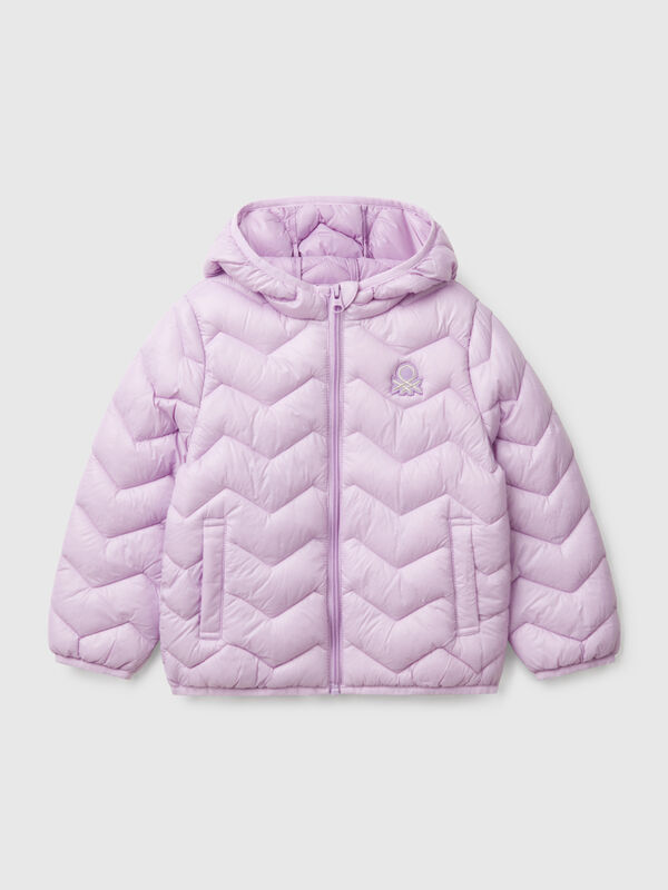 Chaqueta acolchada con capucha Niña