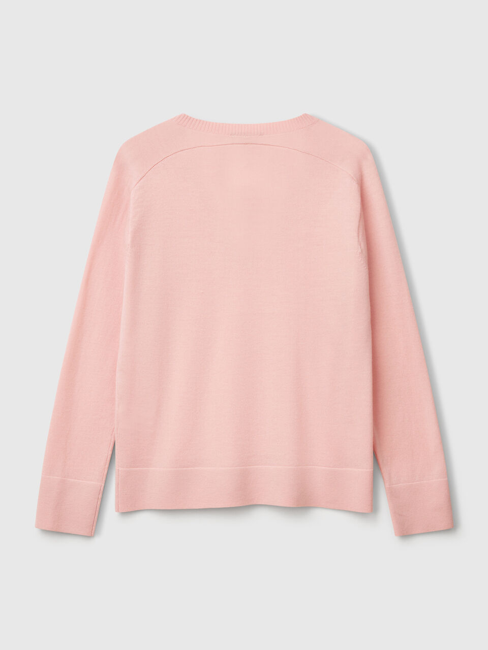 V NECK SWEATER L/S Mujer image number 2