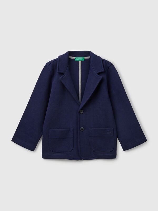 Blazer con bolsillos relajados Niño