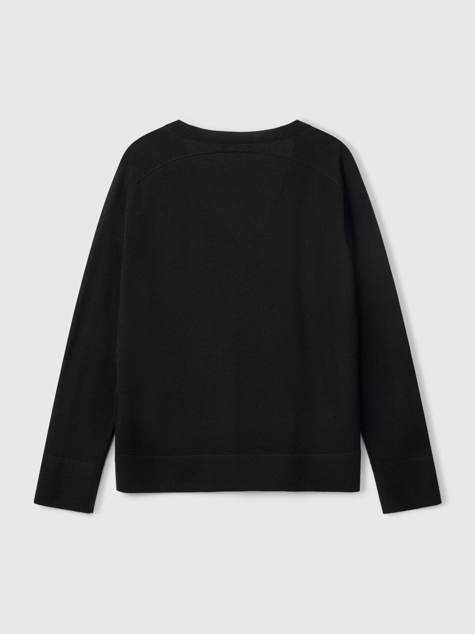 V NECK SWEATER L/S Mujer image number 2
