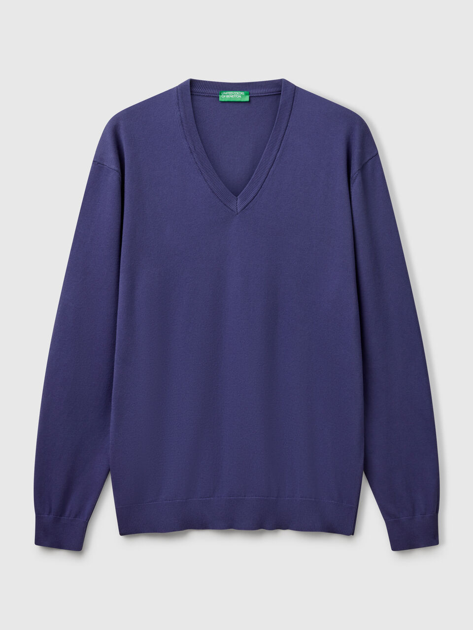 V NECK SWEATER L/S Hombre image number 1