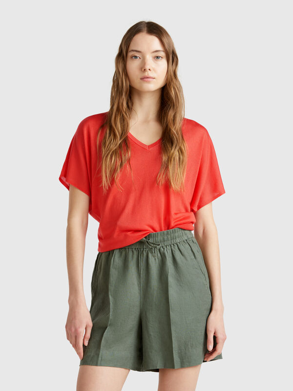 Camisa de manga corta Mujer