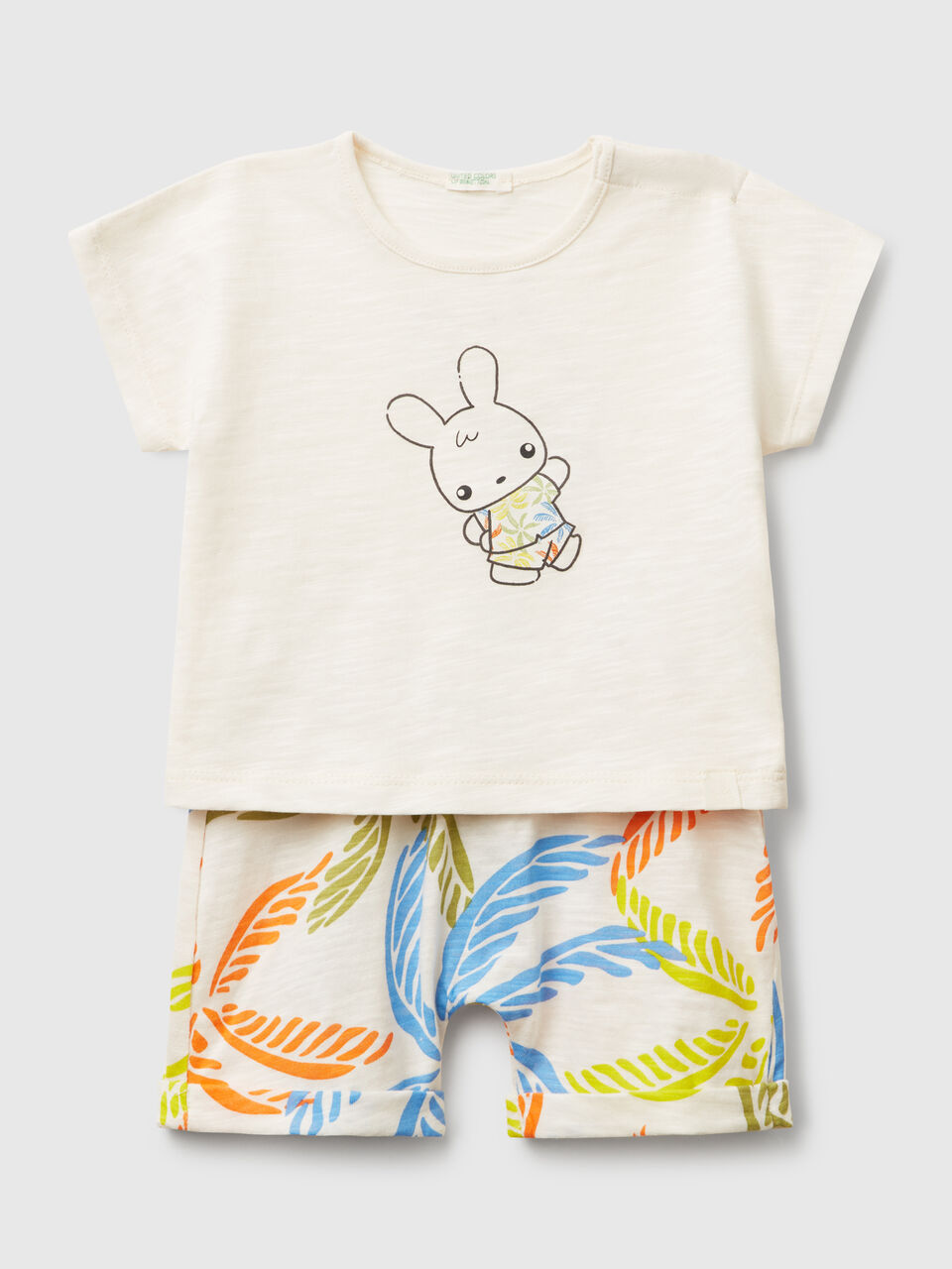 SET T-SHIRT+SHORTS Recién nacidos image number 1