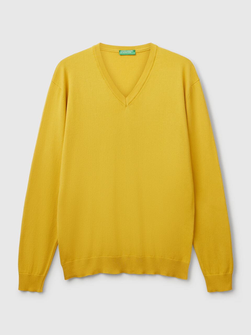 V NECK SWEATER L/S Hombre image number 1