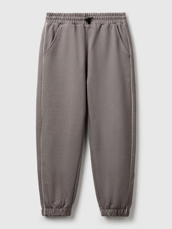 Pantalón sudadera con ribetes Niño