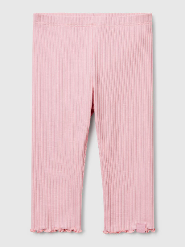 Legging de algodón elástico Niña