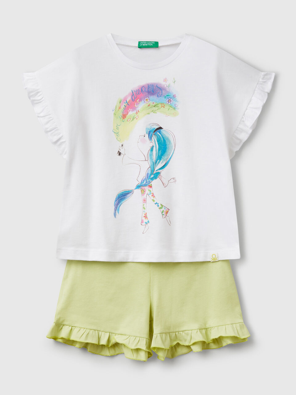 PYJAMA(T-SHIRT+SHORT Niña image number 1