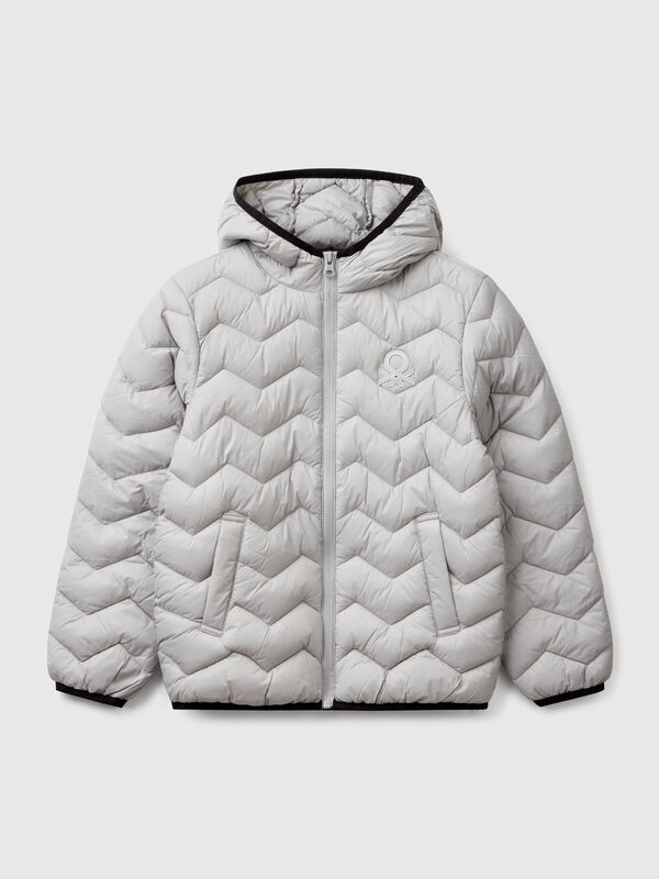 Chaqueta acolchada con capucha Niño