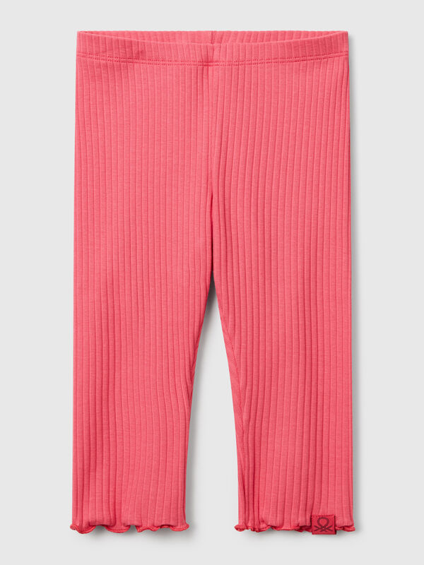Legging de algodón elástico Niña