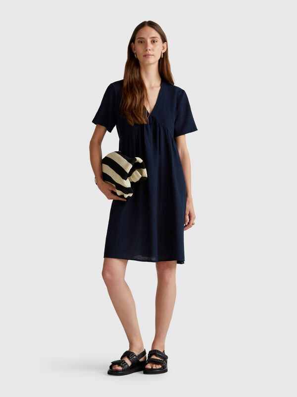 vestido corto suelto Mujer