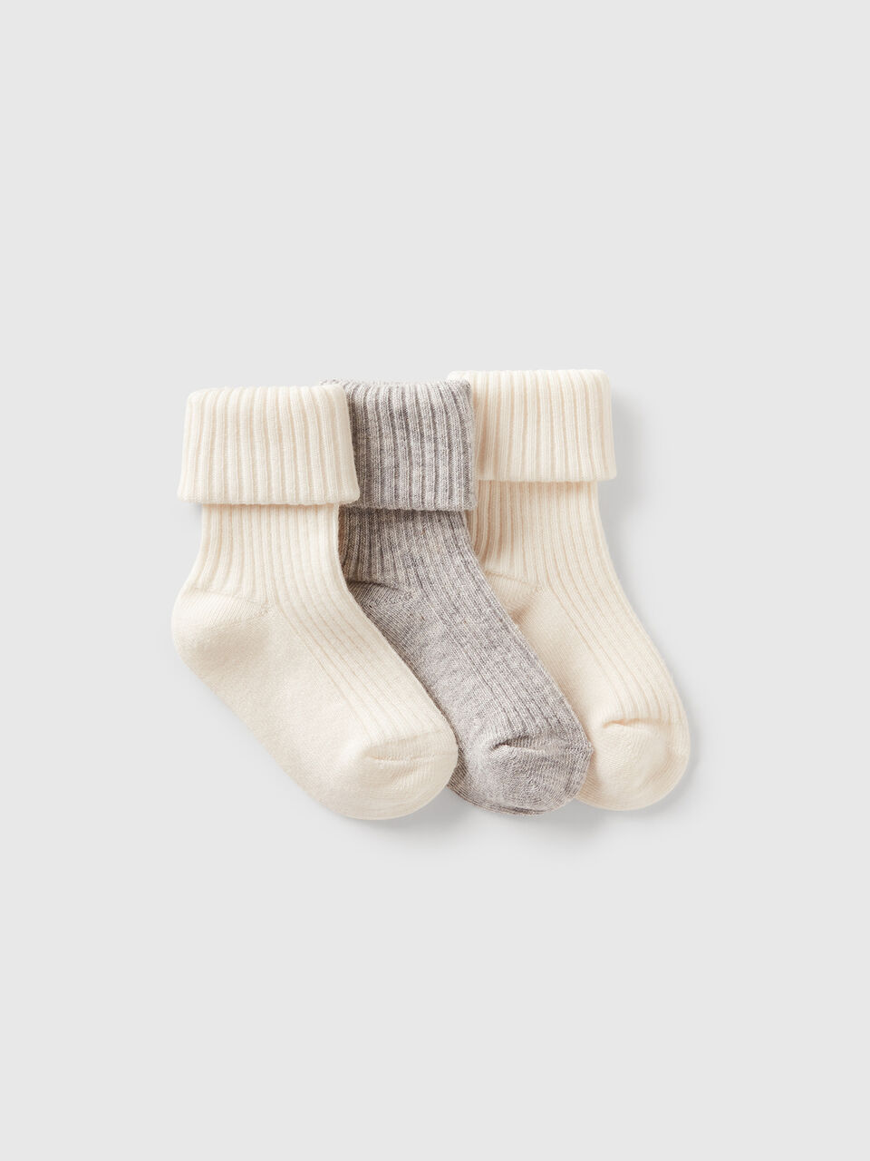 KNITTED SOCKS 3 PAIR Recién nacidos image number 1