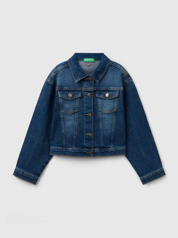 Chaqueta vaquera oversize Niña