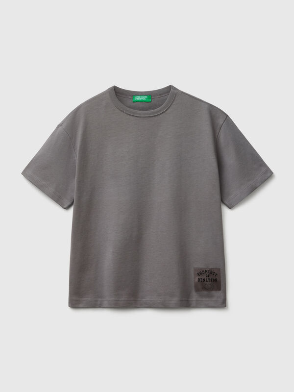Camiseta con logo oversize Niño
