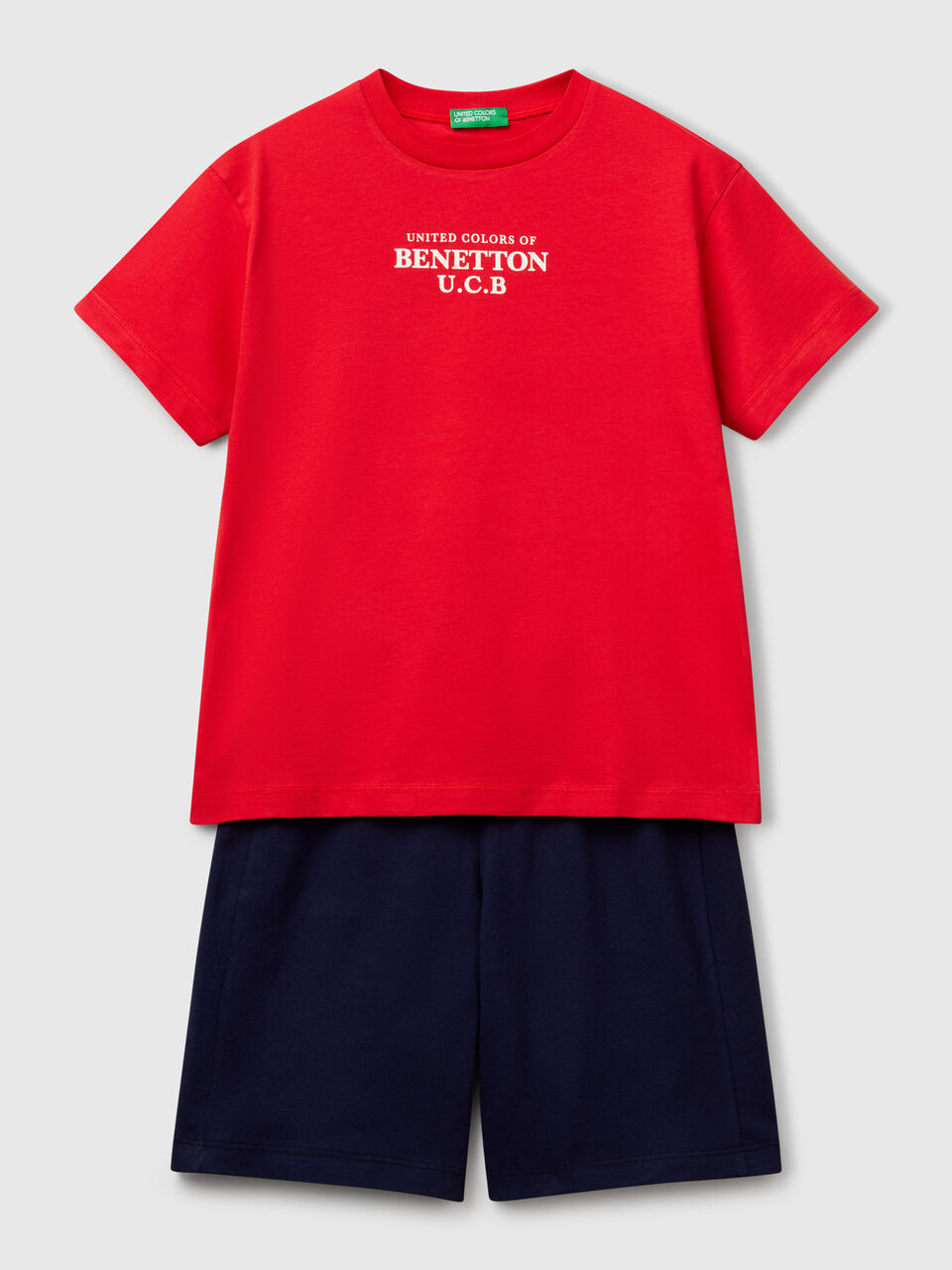 SET T-SHIRT+SHORTS Niño image number 1