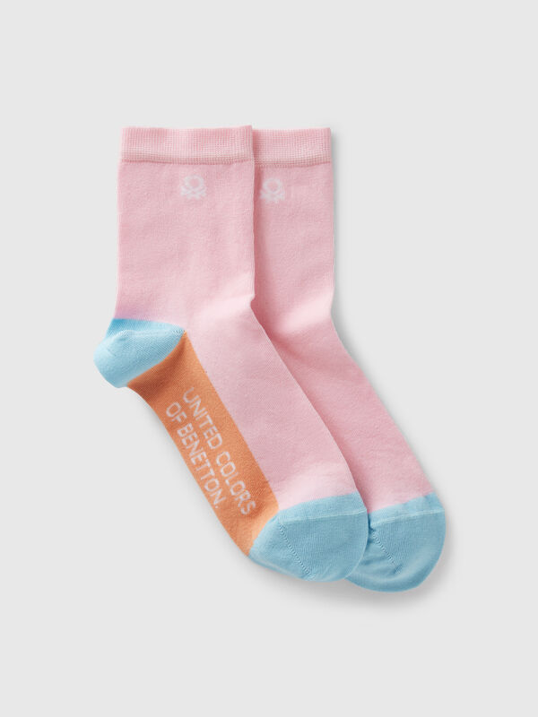 Calcetines color block