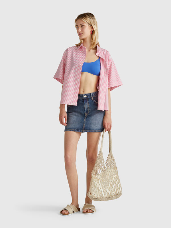 Minifalda vaquera Mujer