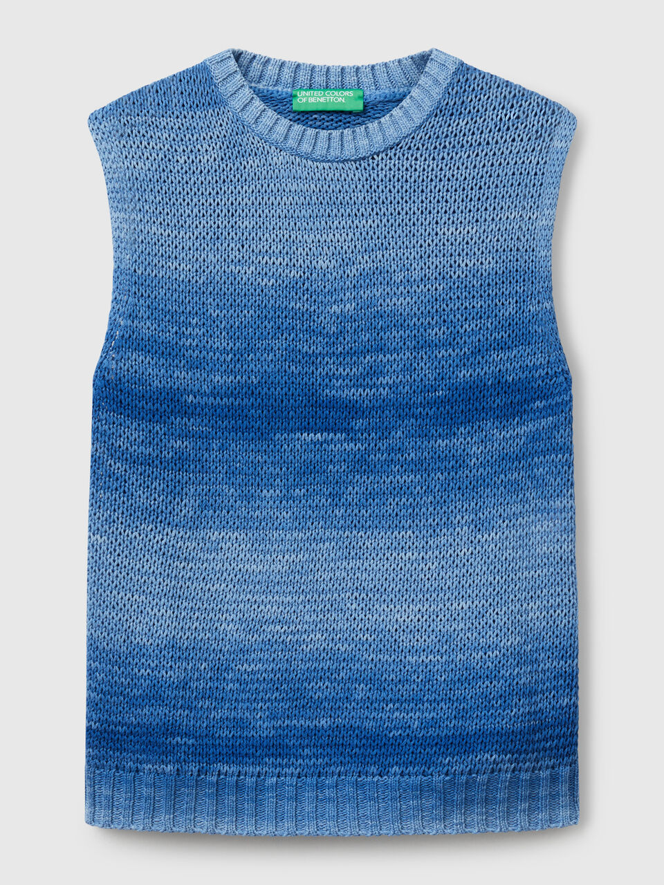 SLEEVELESS SWEATER Mujer image number 1