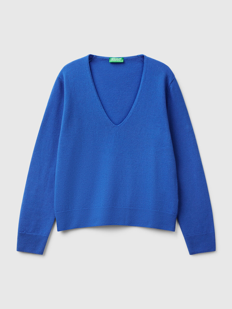 V NECK SWEATER L/S Mujer image number 1