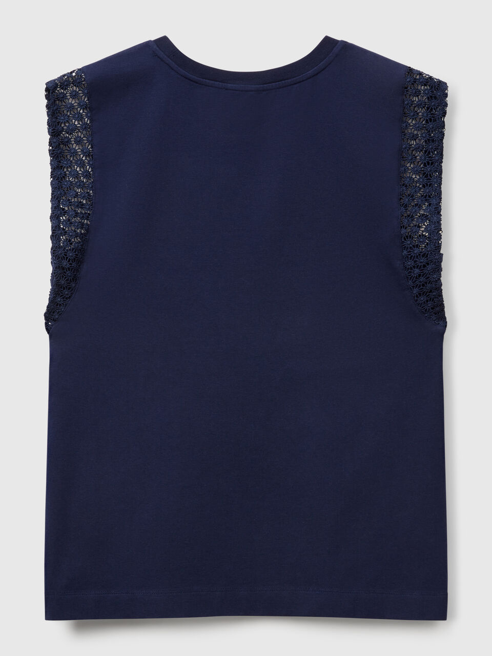 SLEEVELESS SWEATER Mujer image number 2