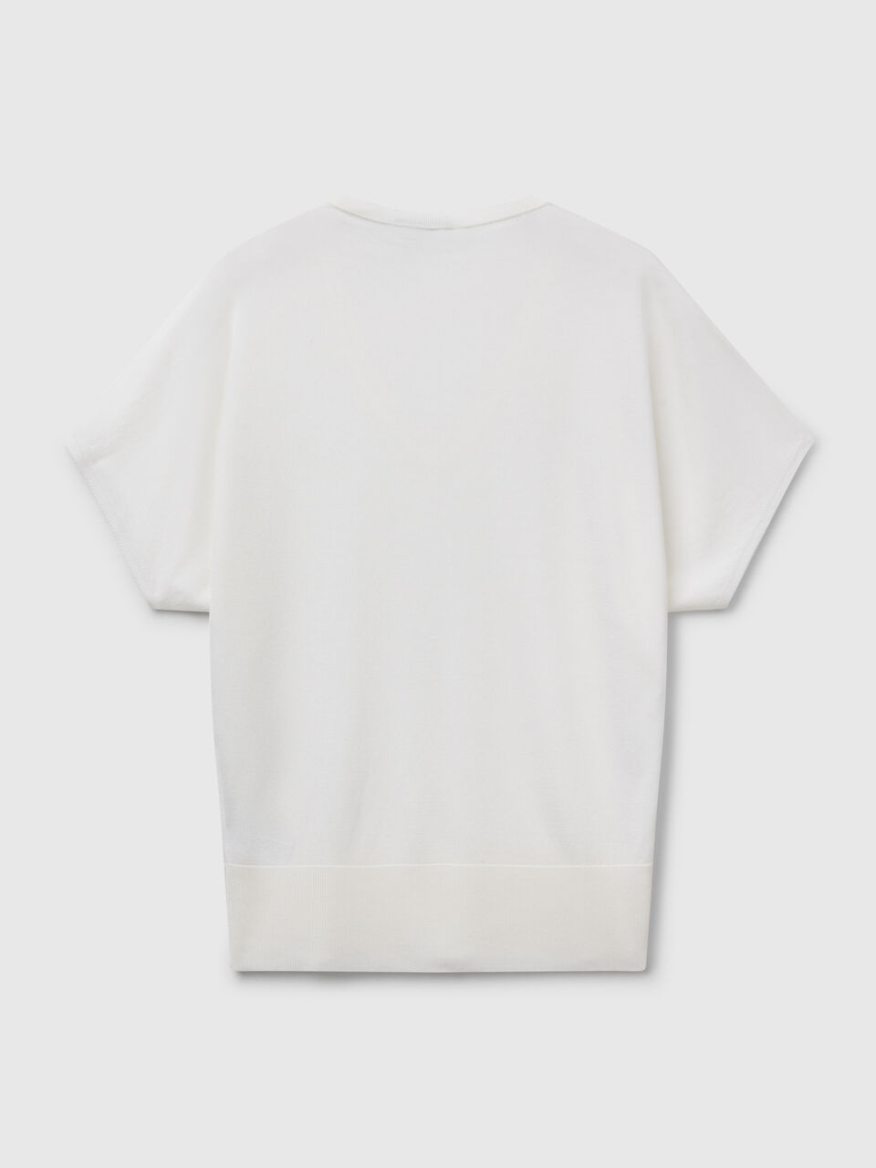 V NECK SWEATER H/S Mujer image number 2