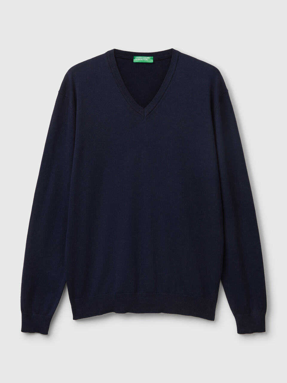 V NECK SWEATER L/S Hombre image number 1