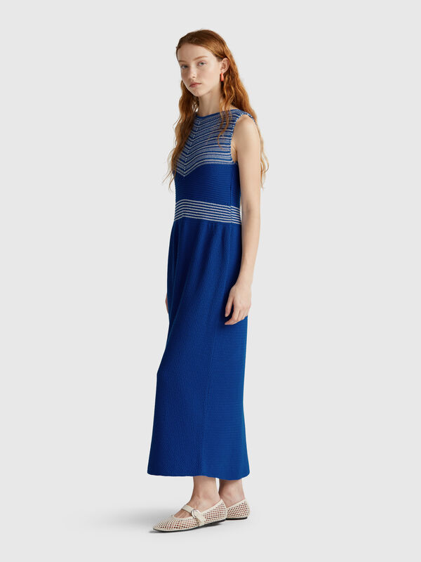 Vestido de ganchillo Mujer
