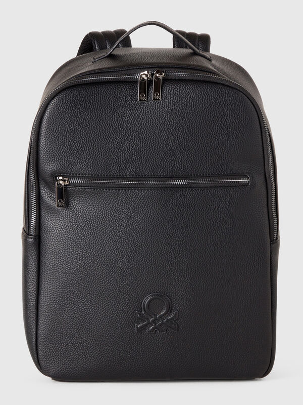 Mochila de tejido revestido Hombre