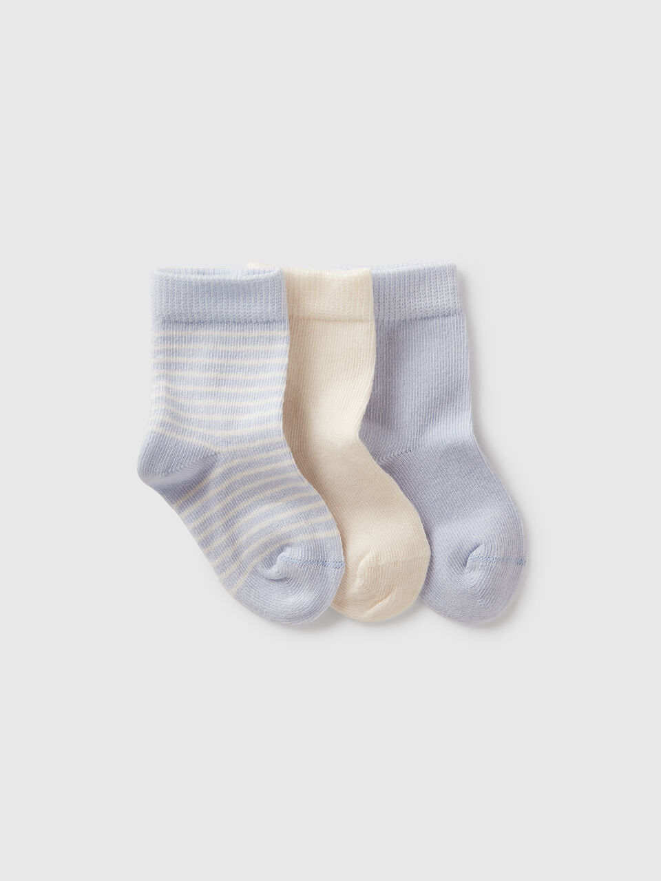KNITTED SOCKS 3 PAIR Recién nacidos image number 1