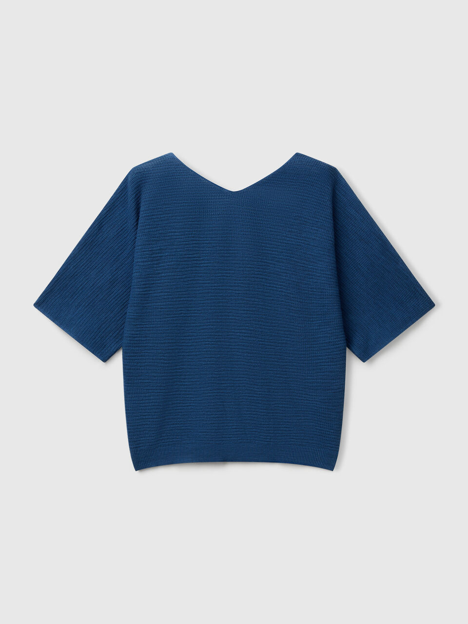 V NECK SWEATER H/S Mujer image number 2