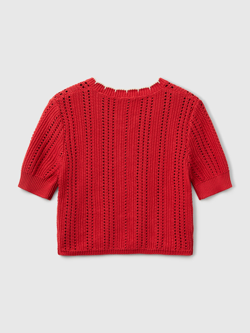 BUTTONED SWEATER H/S Mujer image number 2