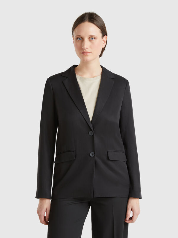 Chaqueta fluida Mujer