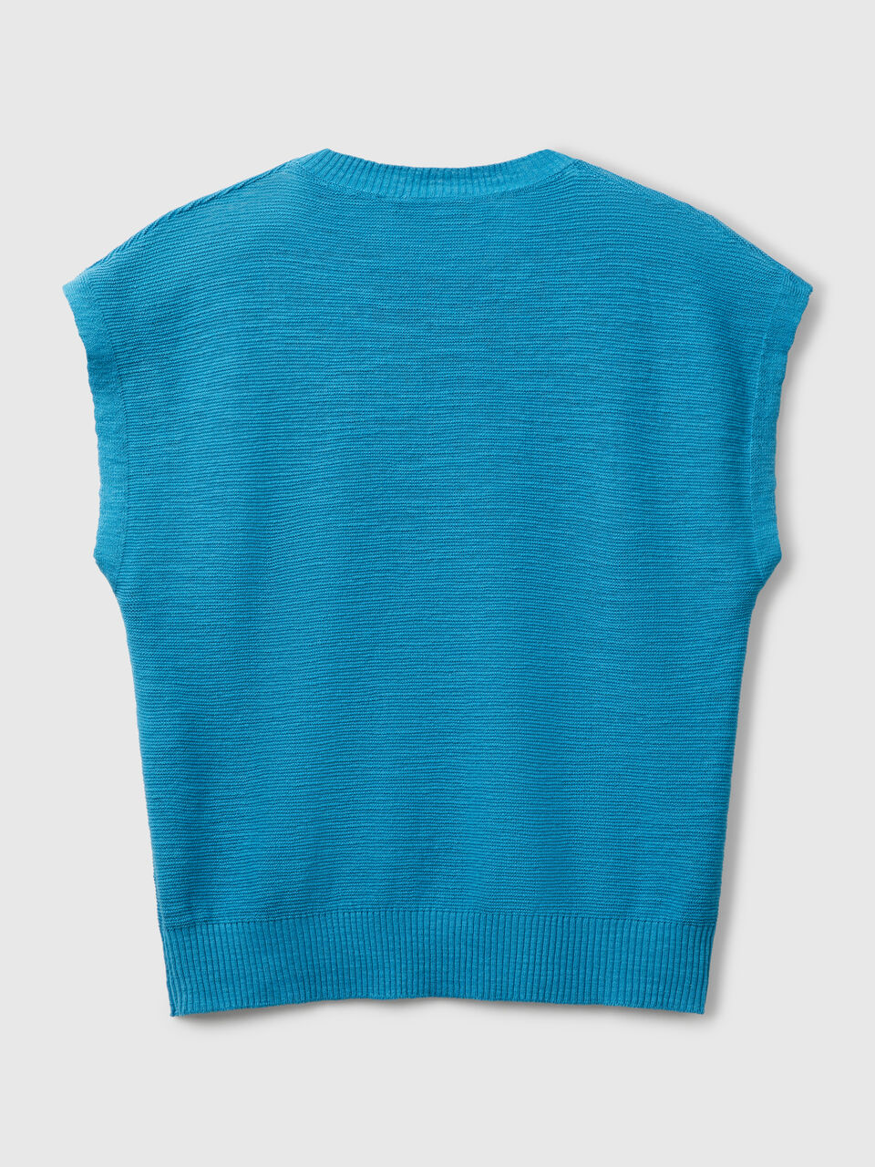 SLEEVELESS SWEATER Mujer image number 2