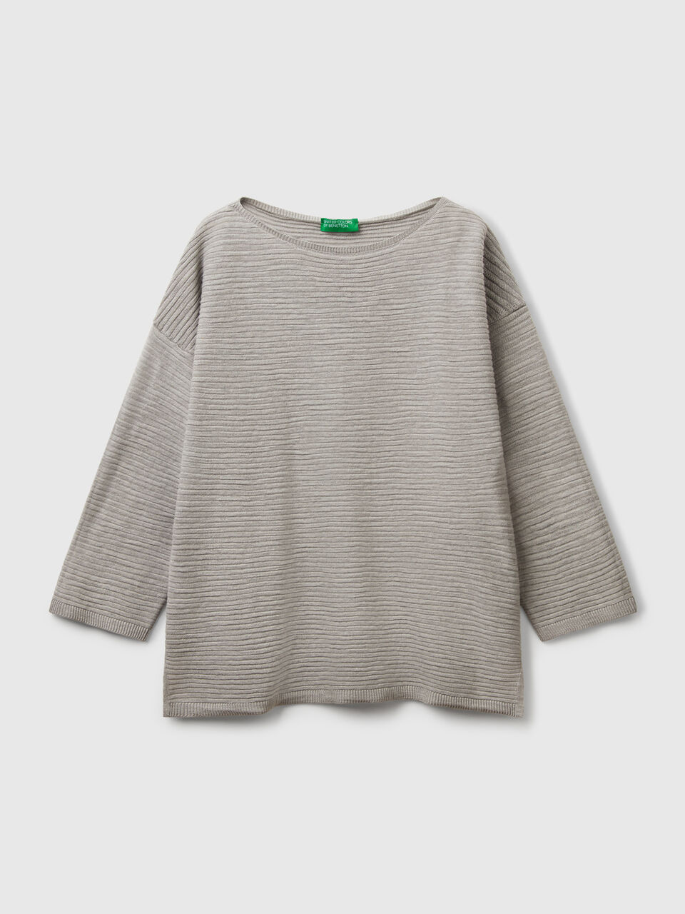 BOAT-NECK SWEAT.L/S Mujer image number 1