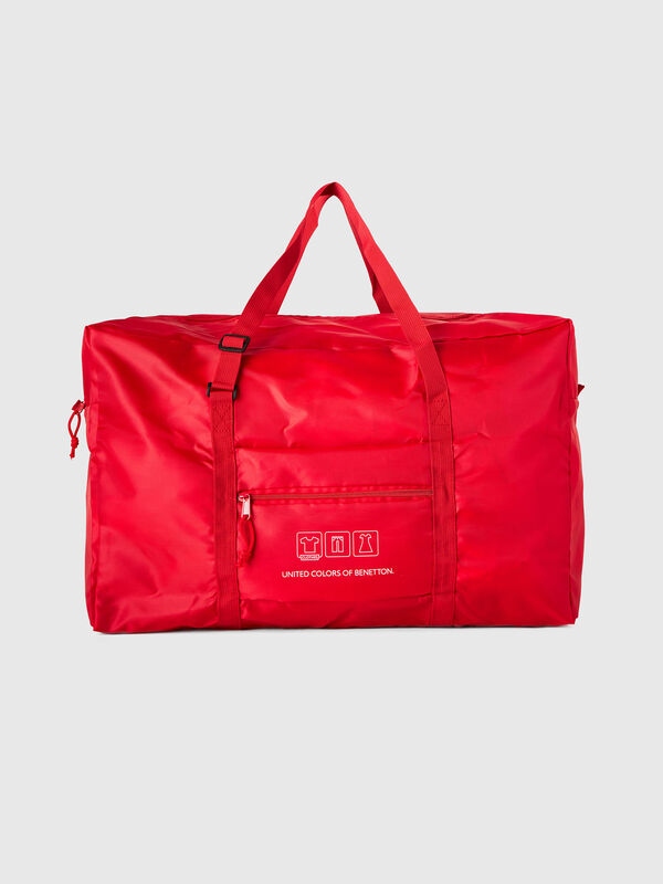 Bolsa de viaje roja