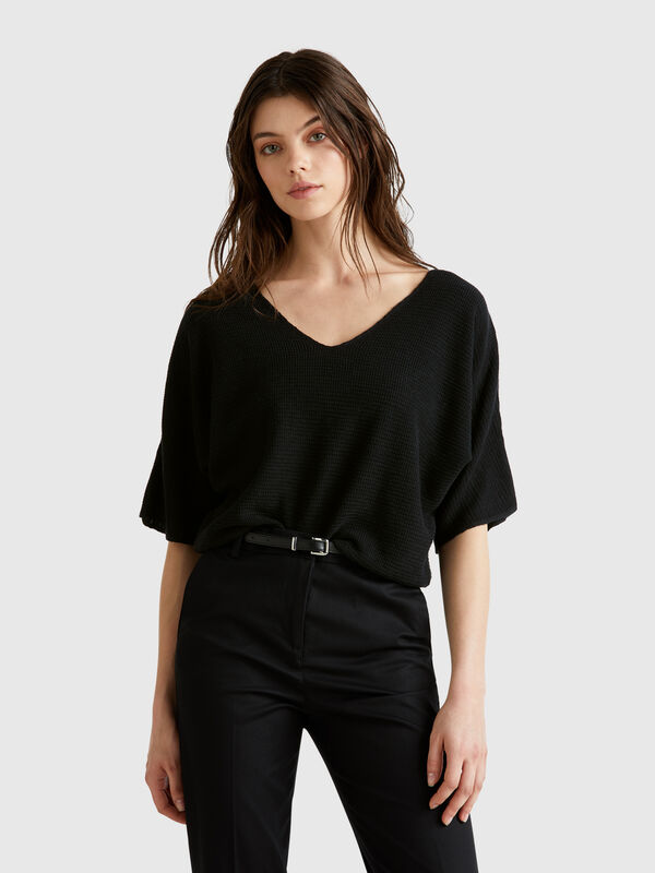 Jersey corto reversible Mujer
