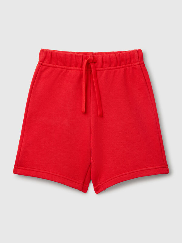 Bermudas de felpa de algodón Niño
