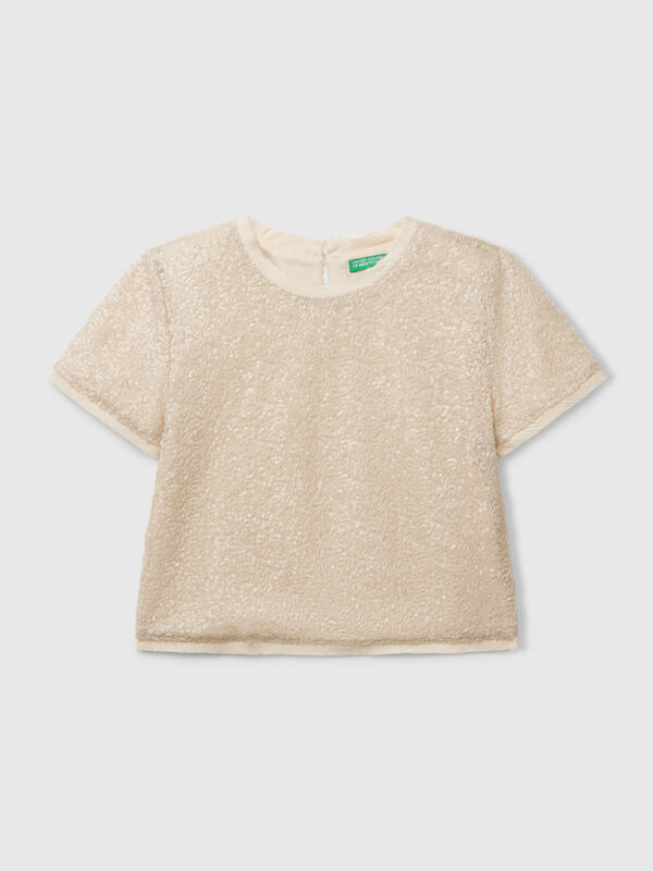Top con lentejuelas Niña