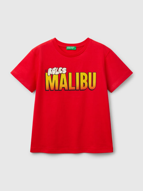 Camiseta de algodón con estampado Niño